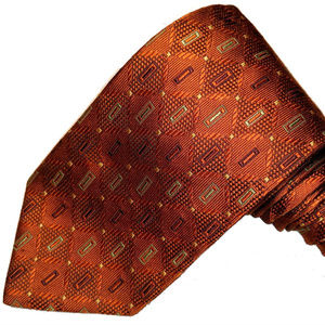 Jos A Bank orange tie